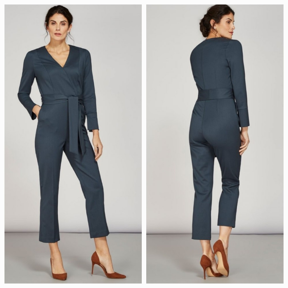 Alice Fawke Petrie Jumpsuit Fuller Bust- Teal